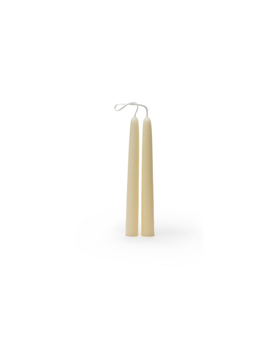 Met bleekaarde gebleekte dompelkaars ø 2,2 x 20 cm - Dipam