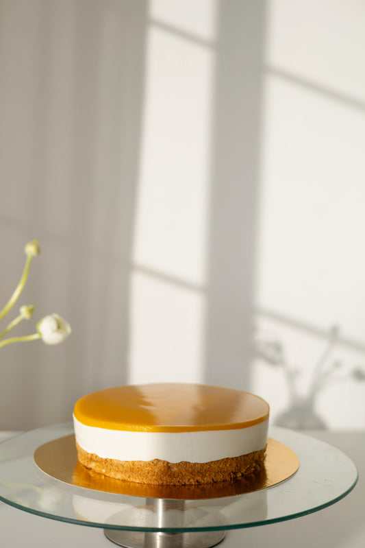 Lemoncurd cheesecake